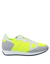 Philippe Model Sneakers In Yellow