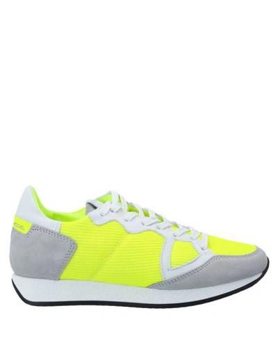 Philippe Model Sneakers In Yellow