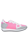 Philippe Model Sneakers In Fuchsia