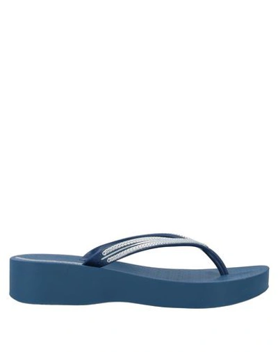 Ipanema Flip Flops In Blue