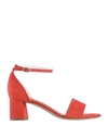 Deimille Sandals In Red