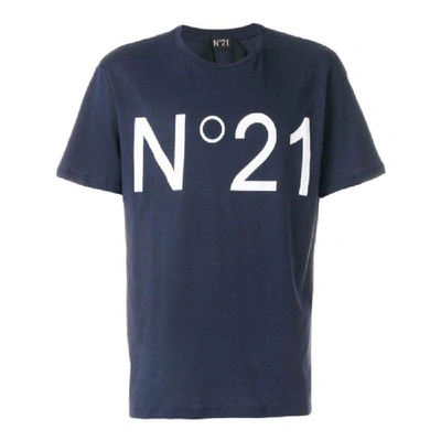 N°21 Blue Cotton T-shirt