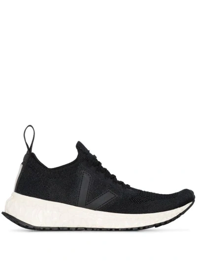 Rick Owens Thunderbird Mesh Trainers In Black