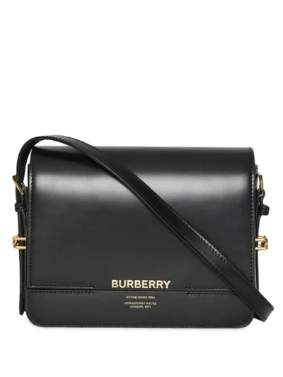 Burberry Black Grace Small Leather Cross Body Bag