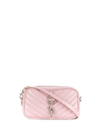 Rebecca Minkoff Quilted Camera Belt Bag In Pink