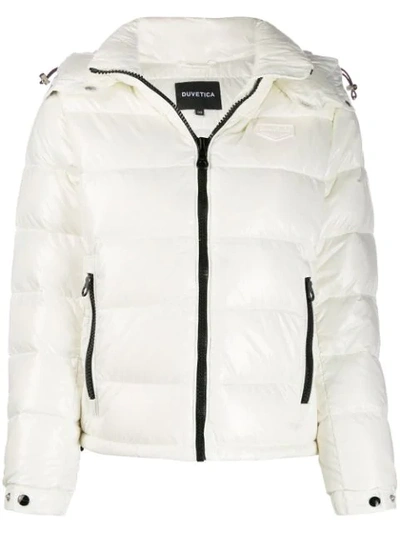 Duvetica Nu Scorpii Puffer Jacket In White