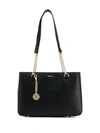 Dkny Bryant Textured Shoulder Bag In Black