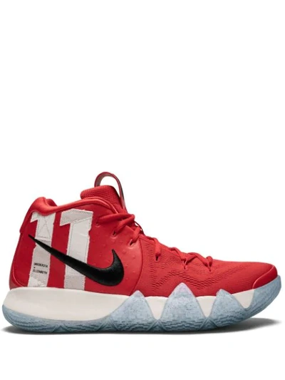 Nike Kyrie 4 "boston University" Sneakers In Red