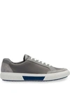 Prada Low-top Sneakers In Grey