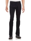 J Brand Kane Straight Fit Jeans In Carbon Blue