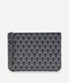 Liberty London Iphis Clutch Pouch In Grey
