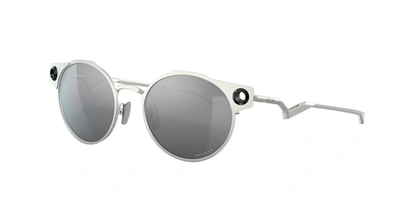 Oakley Men's Deadbolt Sunglasses In Satin Chrome