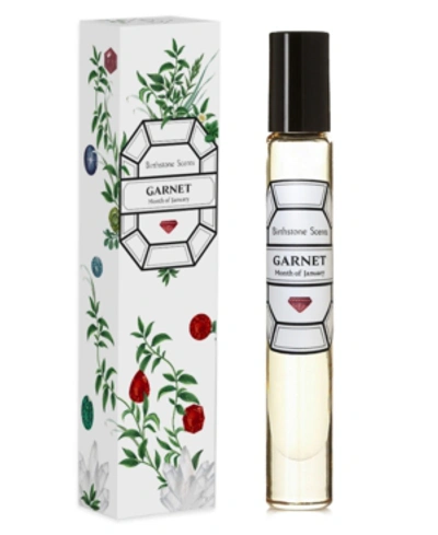 Birthstone Scents Garnet Perfume Oil Rollerball, 0.27-oz. In White Box, Clear Roll-on