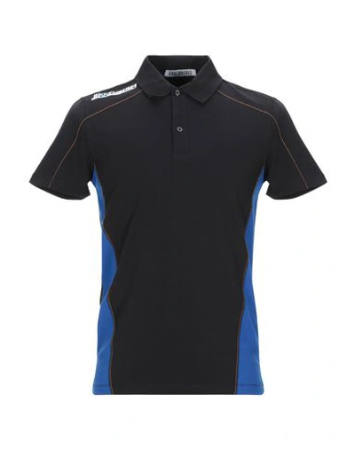 Bikkembergs Polo Shirts In Black