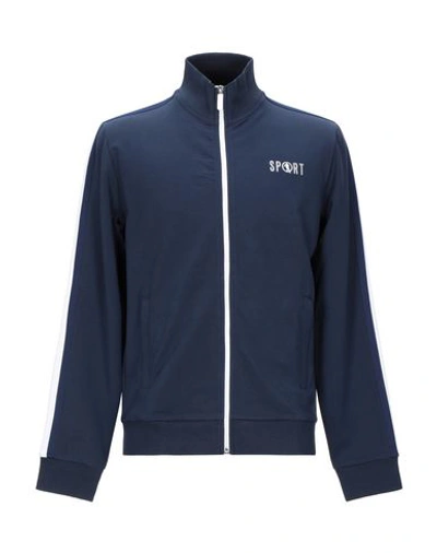 Bikkembergs Sweatshirts In Blue