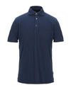 Ballantyne Polo Shirts In Dark Blue
