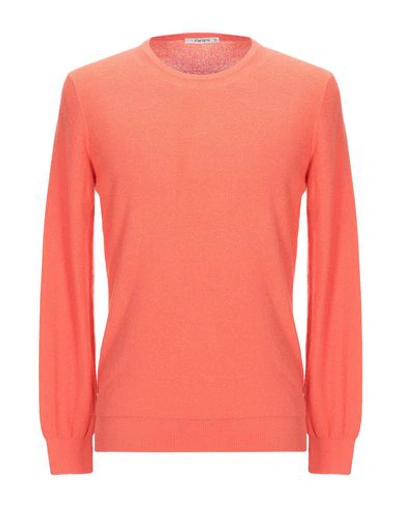 Kangra Cashmere Sweaters In Orange