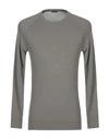 Zanone Sweaters In Grey