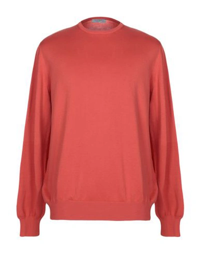 Gran Sasso Sweater In Salmon Pink