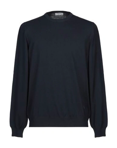 Gran Sasso Sweaters In Dark Blue