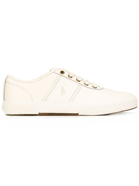 polo ralph lauren mesh low top trainers