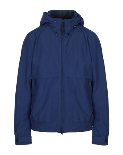 Woolrich Jackets In Blue