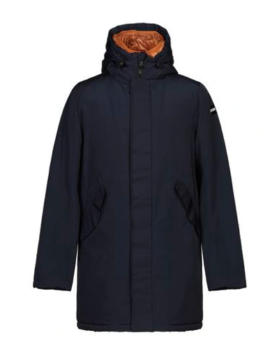 Alessandro Dell'acqua Coats In Dark Blue