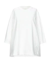 Rick Owens Drkshdw Sweatshirts In White