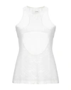 C-clique Tank Tops In White