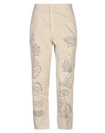 Dondup Pants In Beige