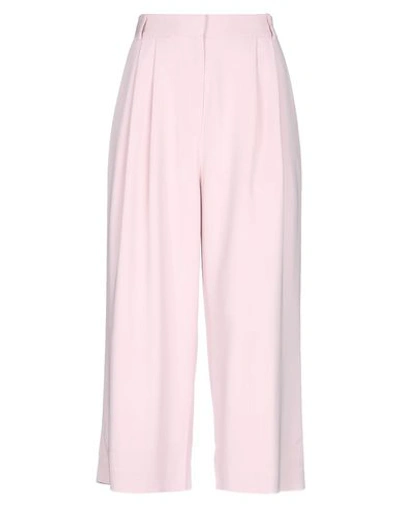 Tibi Cropped Pants In Pink