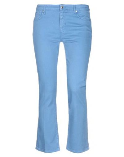 Sportmax Code Casual Pants In Pastel Blue