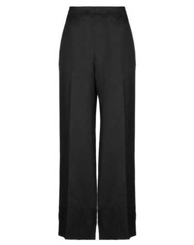 Semicouture Casual Pants In Black