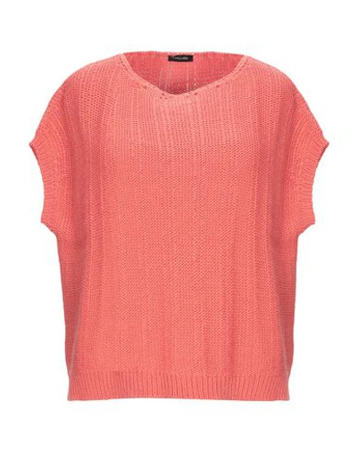 Anneclaire Sweaters In Coral