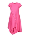 High By Claire Campbell Knee-length Dresses In Pink