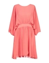 Jijil Midi Dresses In Pink