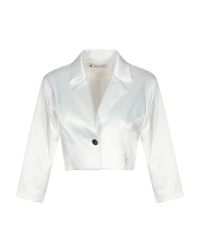 Mangano Suit Jackets In White