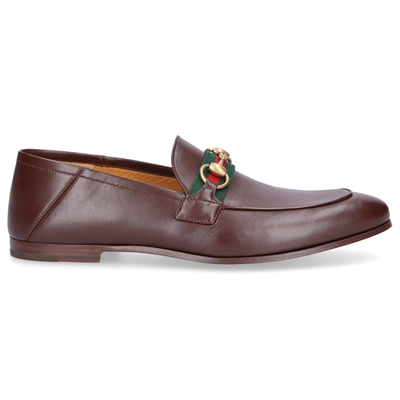 Gucci Slip-on Shoes Dlcc0 In Brown