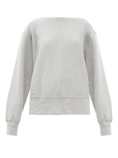 Les Tien Women's Classic Fleece Classic Raglan-sleeve Cotton Sweatshirt In Ivory