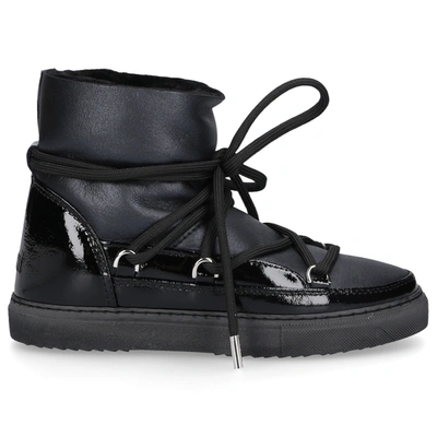 Inuikii Ankle Boots Gloss Gefã¼ttert In Black