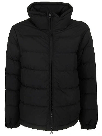 Aspesi High Neck Padded Jacket In Black