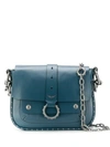 Zadig & Voltaire X Kate Moss Kate Crossbody Bag In Blue