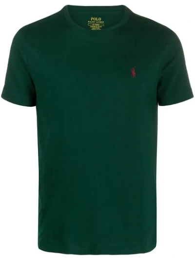 Polo Ralph Lauren Logo-embroidered T-shirt In Green