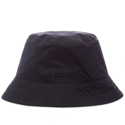 Norse Projects Gore-tex Bucket Hat In Blue