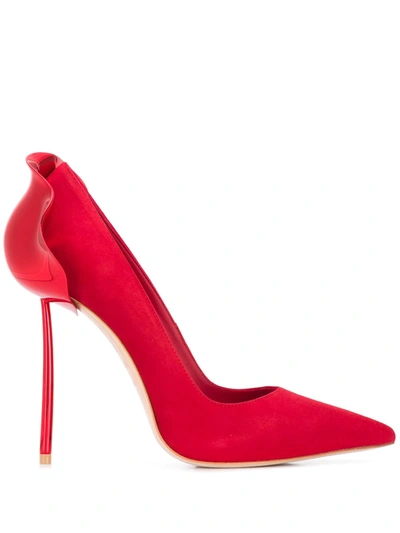 Le Silla Petalo Pumps In Red