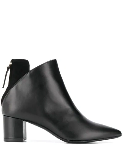 Albano 1053 Ankle Boots In Black
