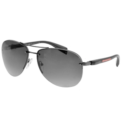 Prada Lifestyle 62mm Square Sunglasses In Black