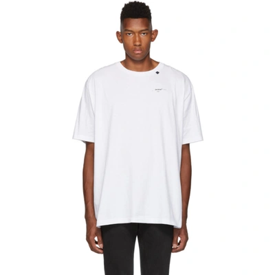 Off-white White & Black Abstract Arrows T-shirt