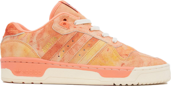 peach high top adidas