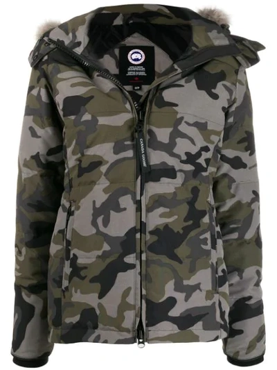 Canada Goose Chelsea Camouflage Print Parka In 831 Clssc